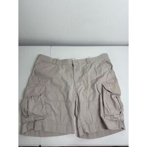 Polo Ralph Lauren Men’s Cargo Shorts Size 48B Beige Gray See Description
